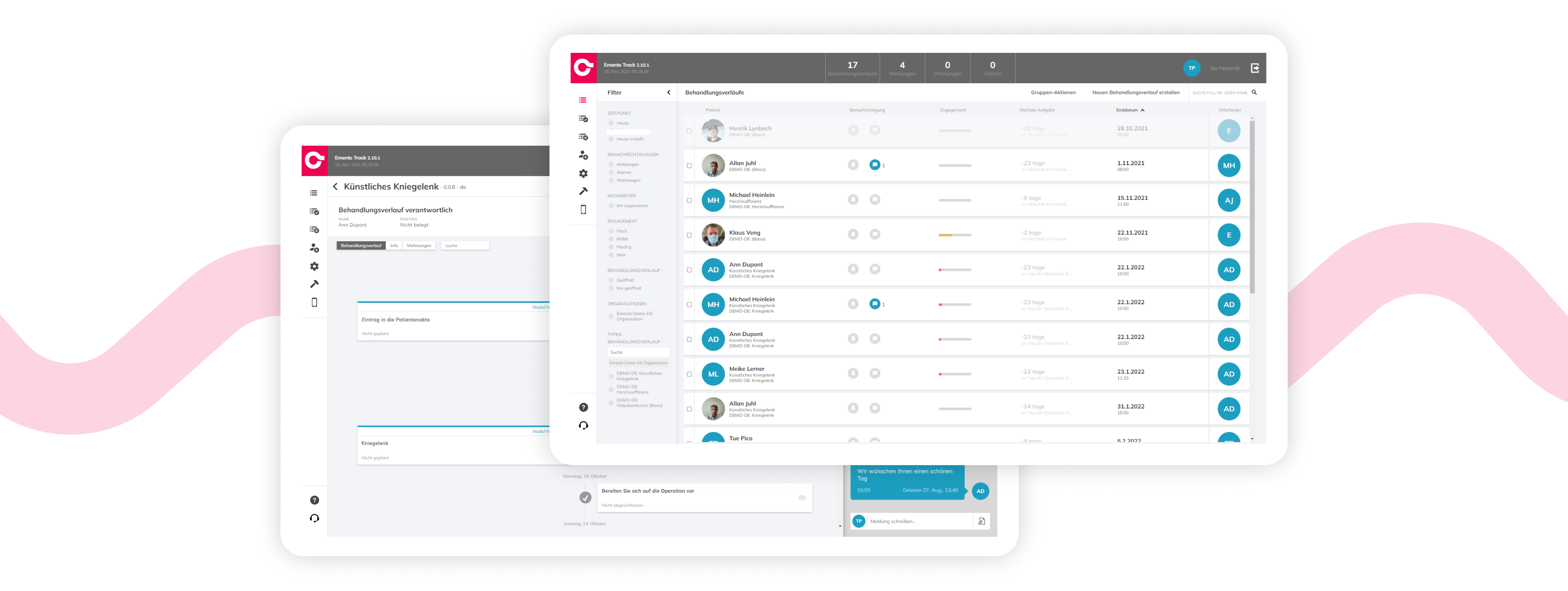 Patient Guide user journey